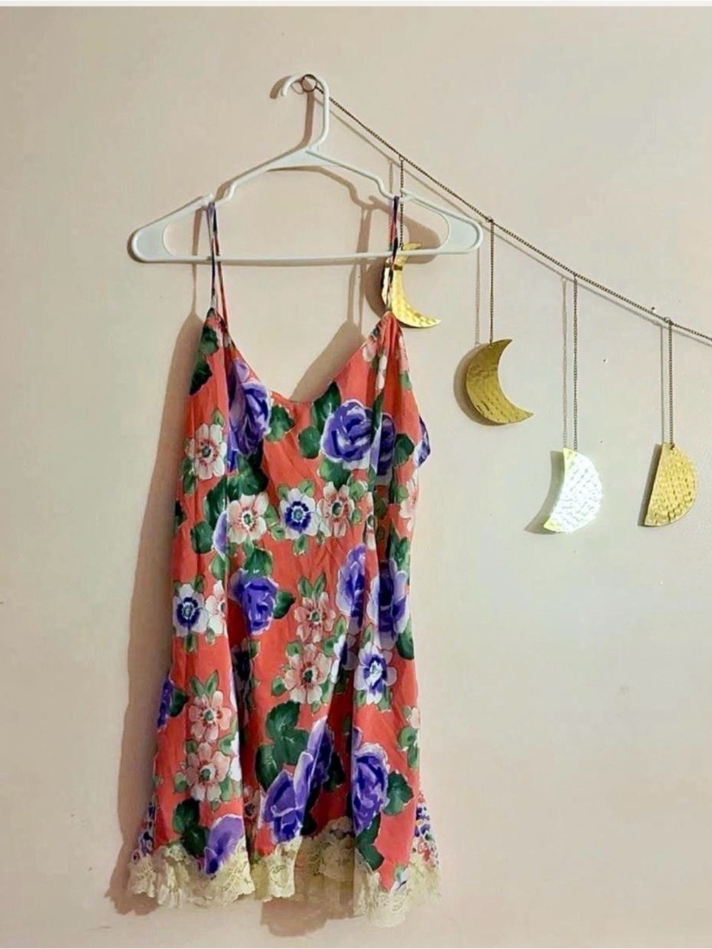 Vintage Victoria's Secret Floral slip lingerie